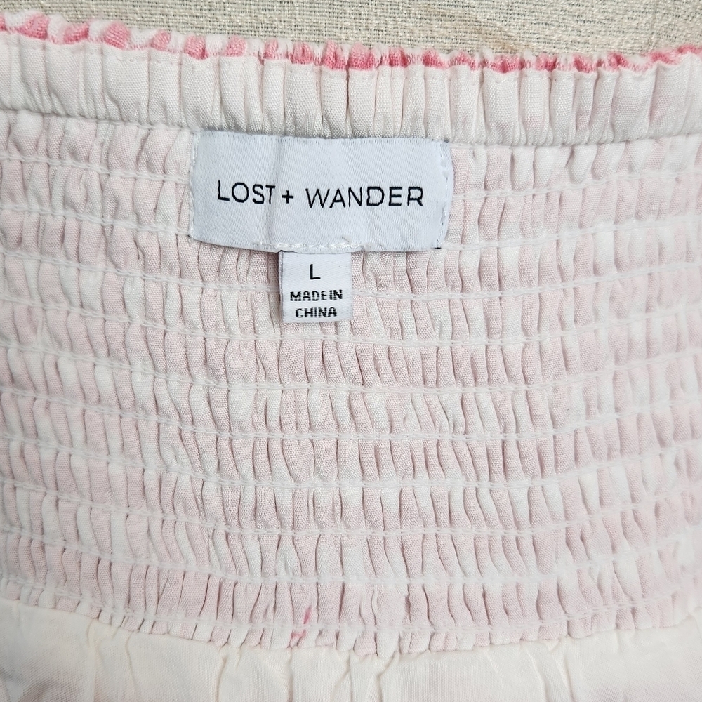 Pink Romantic Gingham Maxi Dress - Picture 4 of 16